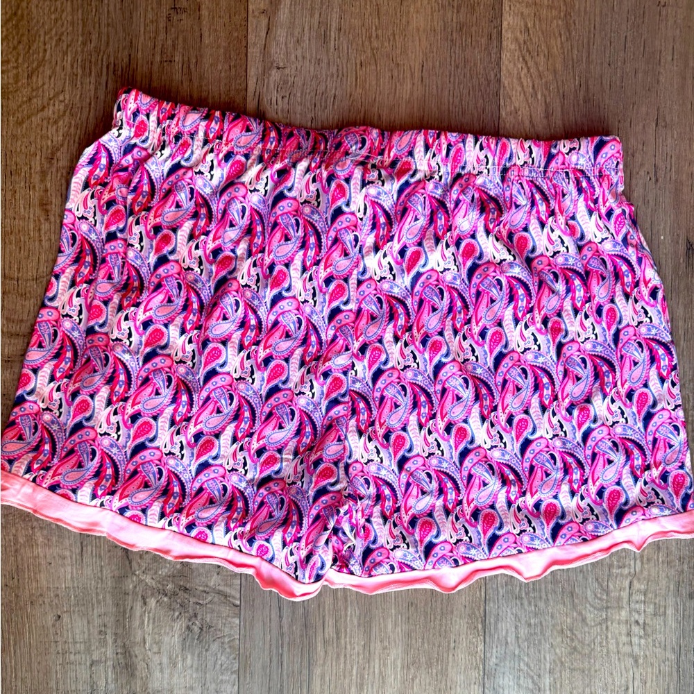Simply Southern paisley pattern lounge shorts